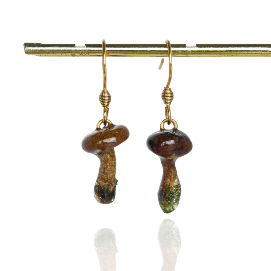 Mushroom Earrings