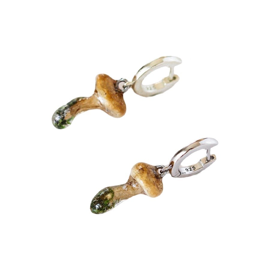 Mushroom Earrings