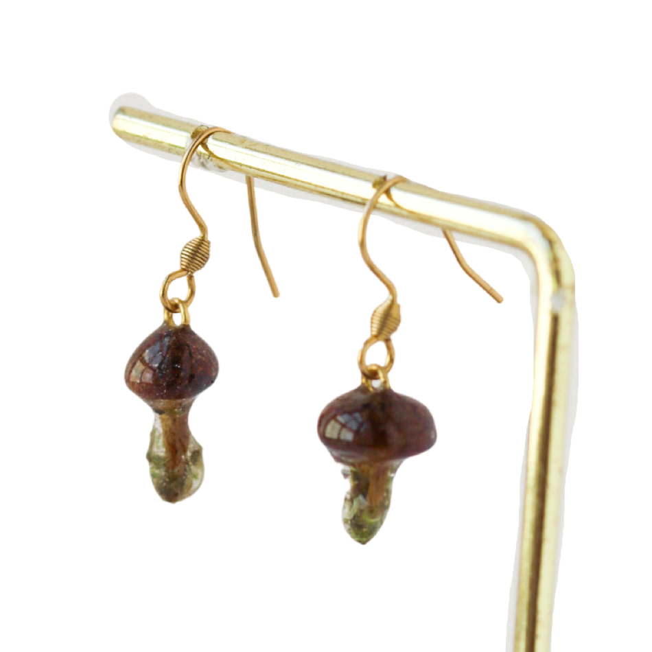 Mushroom Earrings